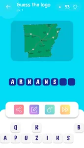 U.S States Maps Quiz screenshot 5