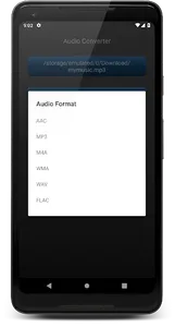 Audio Converter: mp4, mp3, wav screenshot 1