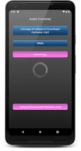 Audio Converter: mp4, mp3, wav screenshot 3