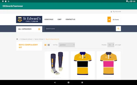 St. Edwards Teamwear screenshot 3