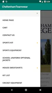 Cheltenham Teamwear screenshot 2
