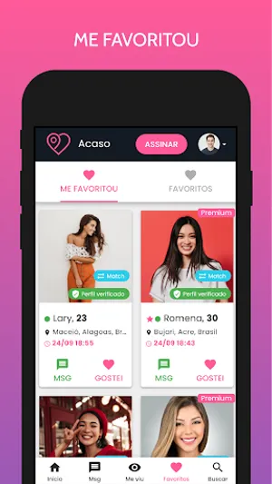 Acaso: Namoro & Curtição screenshot 4