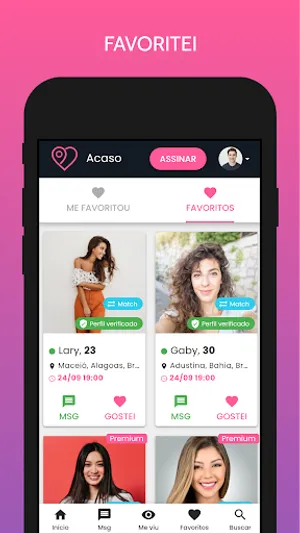 Acaso: Namoro & Curtição screenshot 5