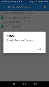 Duplicate Contacts screenshot 0