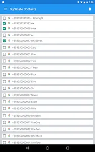 Duplicate Contacts screenshot 1