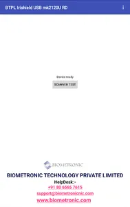 BTPL IriShield MK2120U RD screenshot 1