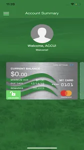 ACCU Card Controls screenshot 1