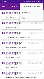 GST Acts : Latest Updated screenshot 5