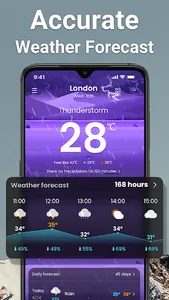 Weather: Live radar & widgets screenshot 0