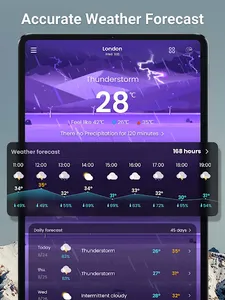 Weather: Live radar & widgets screenshot 16