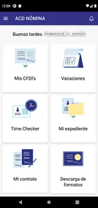 ACD Nómina Kiosko screenshot 2