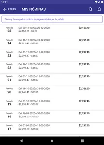 ACD Nómina Kiosko screenshot 8