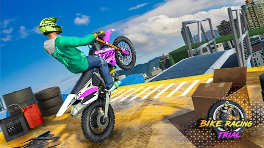 Bike Games: Bike Stunt Race 3D screenshot 1