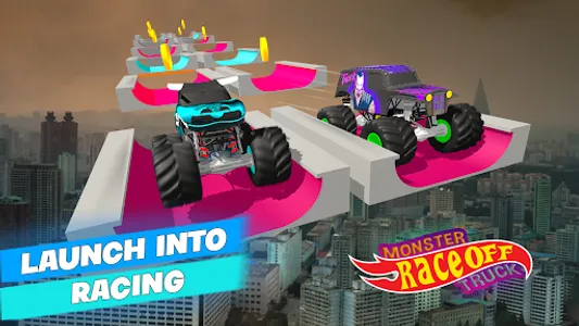 Monster Truck Games - Race Off screenshot 0