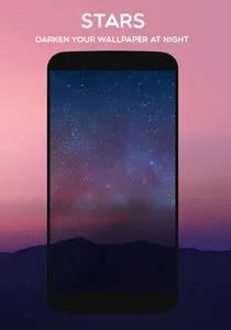 Weather Wallpaper Weatherback screenshot 2