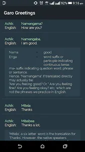 Garo To English Dictionary screenshot 4