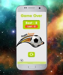 Flappy Soccer Ball screenshot 8