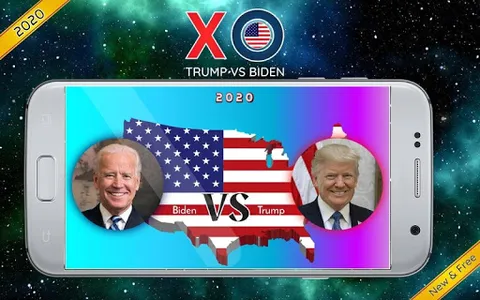 Trump vs Biden XO - Tic Tac To screenshot 0