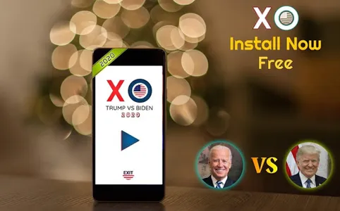 Trump vs Biden XO - Tic Tac To screenshot 9