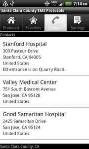 Santa Clara Co. EMS Protocols screenshot 1