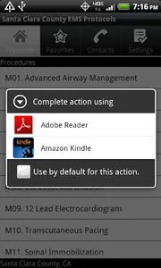 Santa Clara Co. EMS Protocols screenshot 4