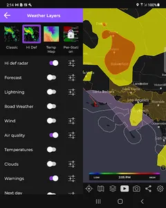 MyRadar Weather Radar screenshot 9