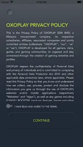 OXO Wallet screenshot 1