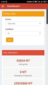 CoalMIS screenshot 2
