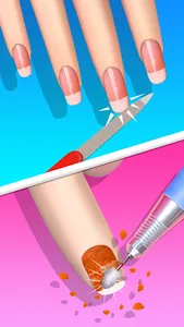 Acrylic Nail Salon Games 3D screenshot 0