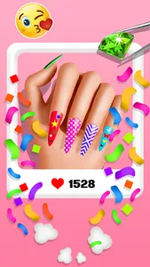 Acrylic Nail Salon Games 3D screenshot 14