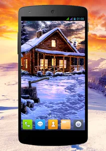 Winter Holiday Live Wallpaper screenshot 2