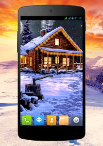 Winter Holiday Live Wallpaper screenshot 5