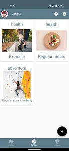 Actigoal screenshot 4