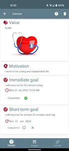 Actigoal screenshot 9