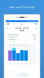 actiTIME Mobile Timesheet screenshot 4