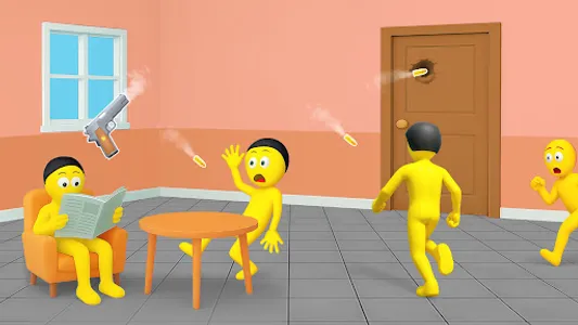 Silly Gun Attack screenshot 0