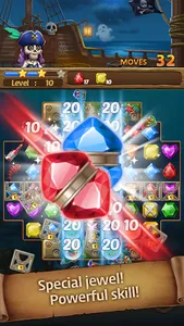 Jewels Ghost Ship: jewel games screenshot 0