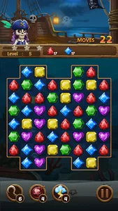 Jewels Ghost Ship: jewel games screenshot 11