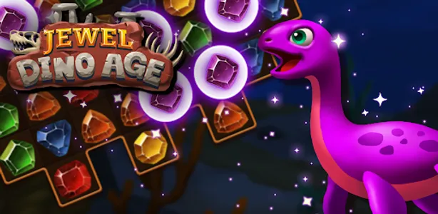 Jewels Dino Age: Match3 Puzzle screenshot 6