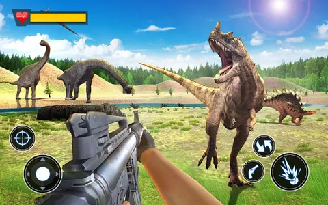 Real Dino Hunting Game Offline screenshot 3