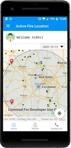 Active Fire Locations screenshot 1