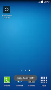 Auto-rotate On/Off screenshot 1