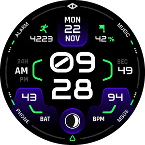 Discovery: Digital Watch Face screenshot 24