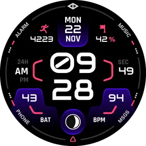 Discovery: Digital Watch Face screenshot 27