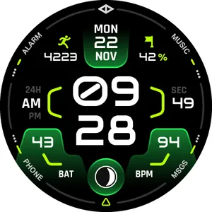 Discovery: Digital Watch Face screenshot 28