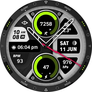 Titanium: Hybrid Watch Face screenshot 28
