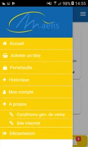 M-Ticket Maelis screenshot 1