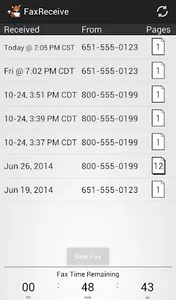 FaxReceive - receive fax phone screenshot 3