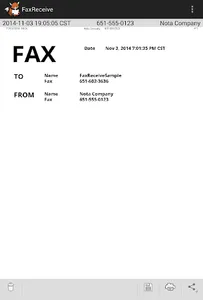 FaxReceive - receive fax phone screenshot 6