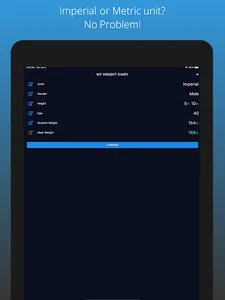 WeightDiary with BMI screenshot 11
